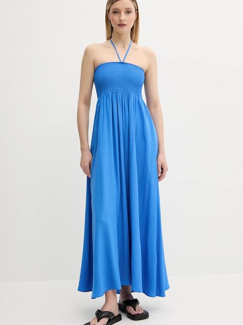 Gestuz sukienka kolor niebieski midi rozkloszowana 10910260 - zdjęcie produktu nr 1