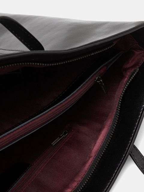 Answear.LAB torebka skórzana kolor czarny