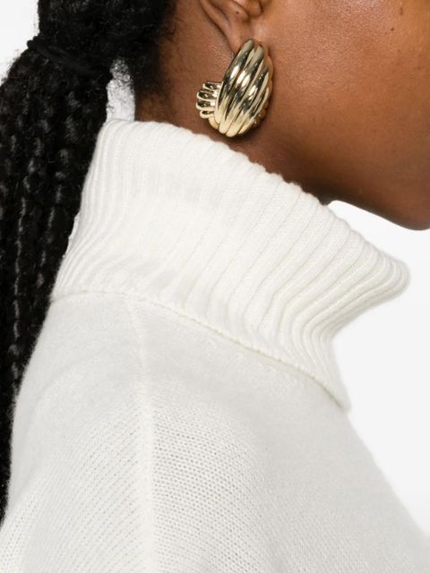 TOTEME roll-neck cashmere sweater - Neutrals