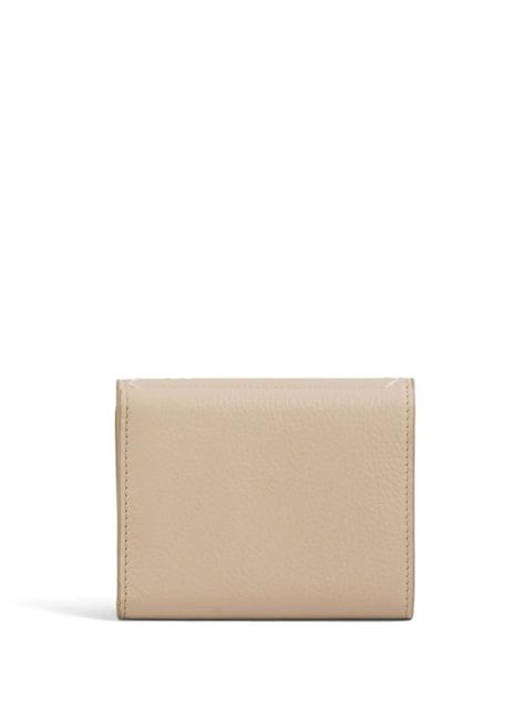Marni logo-embroidered leather wallet - Neutrals - zdjęcie produktu nr 2