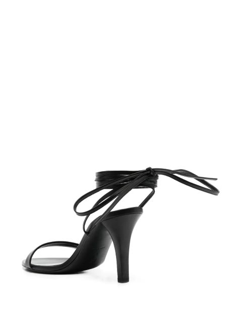 The Row 90mm heeled sandals - Black