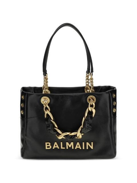 Balmain small 1945 Soft Cabas shoulder bag - Black - zdjęcie produktu nr 1
