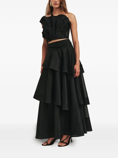 Aje Selestia maxi skirt - Black
