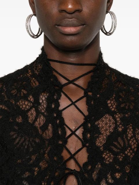 MANURÍ Sally lined dress - Black