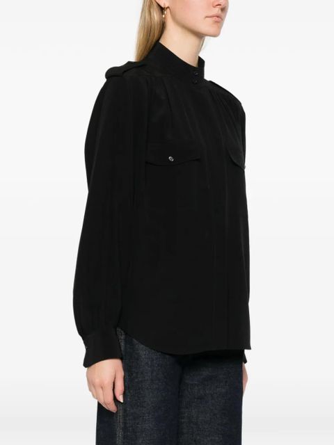 Chloé silk shirt - Black - zdjęcie produktu nr 2