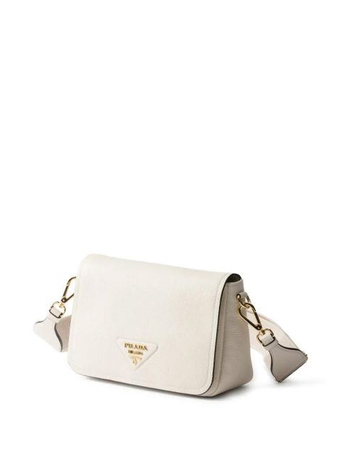 Prada leather shoulder bag - Neutrals