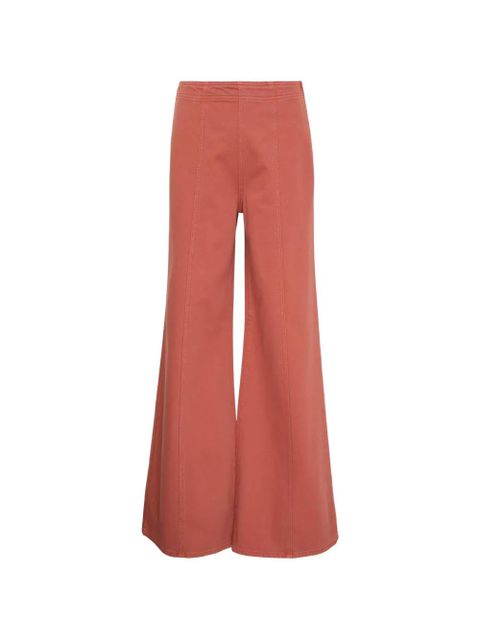 Ulla Johnson Bianca wide-leg jeans - Orange - zdjęcie produktu nr 1