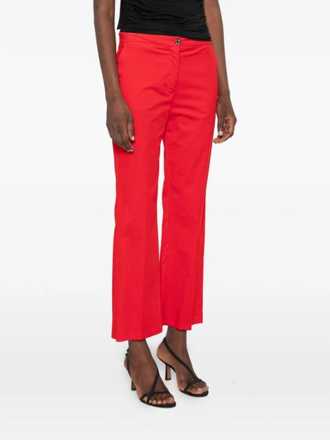 PINKO velour trousers - Red