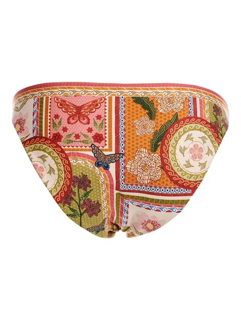 Agua By Agua Bendita Ilu Fiore bikini bottoms - Orange