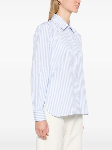 Max Mara stripe-pattern shirt - Blue - zdjęcie produktu nr 2