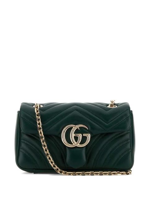 Gucci GG Marmont small shoulder bag - Green - zdjęcie produktu nr 1