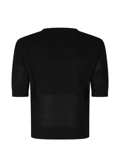 Max Mara crew-neck T-shirt - Black - zdjęcie produktu nr 2
