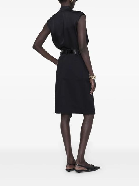 ANINE BING Zaire midi skirt - Black