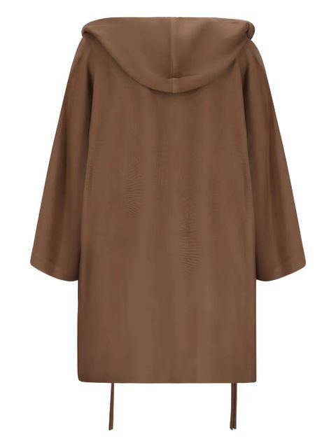 Max Mara Aster hooded drawstring cardigan - Brown - zdjęcie produktu nr 2