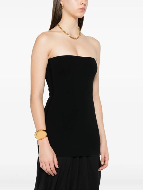 TOTEME knitted tube top - Black