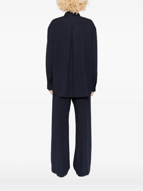 TOTEME Classic Fluid shirt - Blue - zdjęcie produktu nr 2