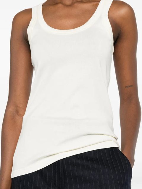 LEMAIRE rib tank top - Neutrals