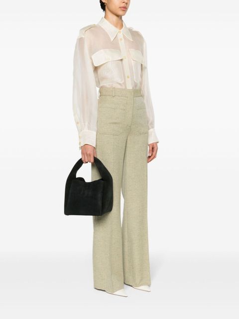 TOTEME suede bucket bag - Black - zdjęcie produktu nr 2