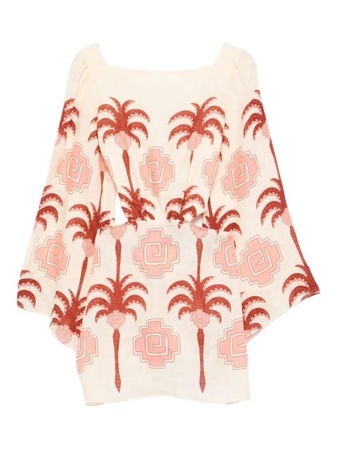 Johanna Ortiz After Wave mini dress - Neutrals