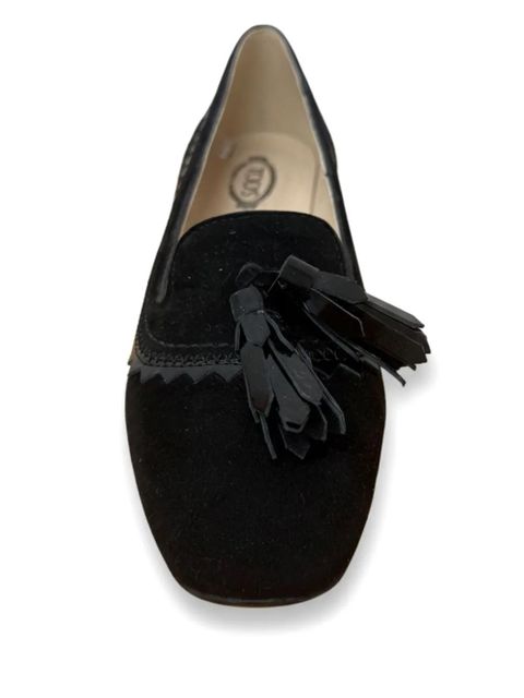 Tod's tassel-detail ballet flats - Black - zdjęcie produktu nr 2