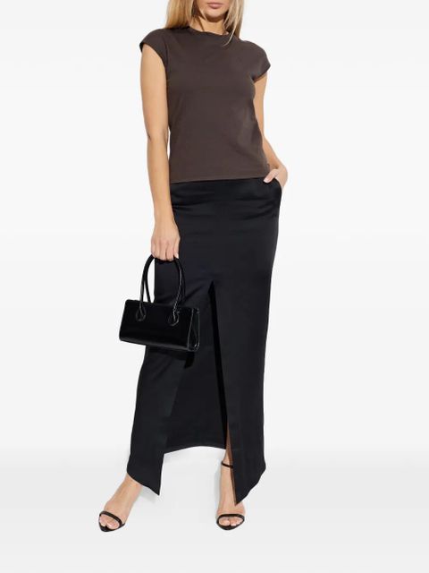 TOM FORD logo-embroidered T-shirt - Brown