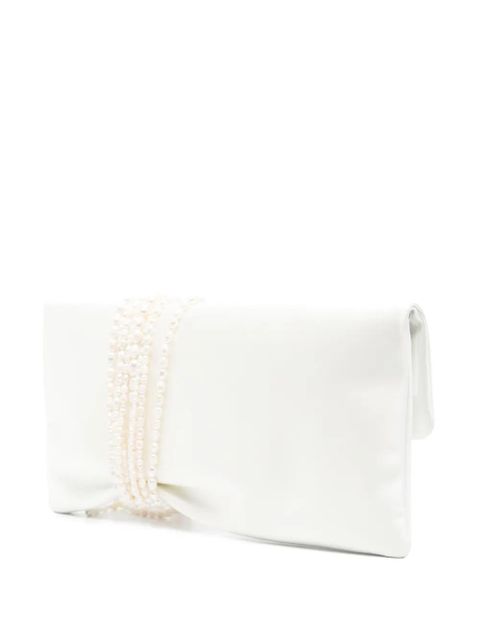 Jimmy Choo Zandra clutch - White - zdjęcie produktu nr 2