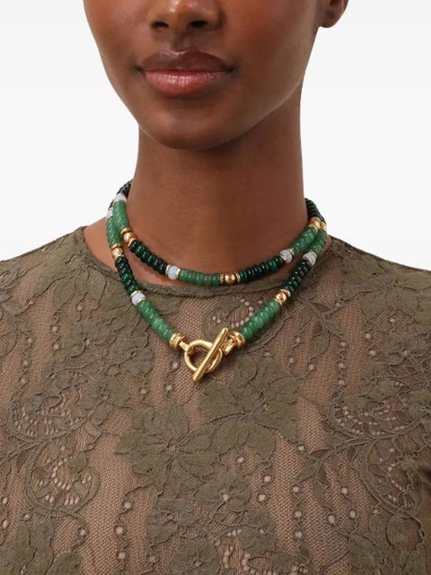 ZIMMERMANN Mellow Stone T-Bar necklace - Gold