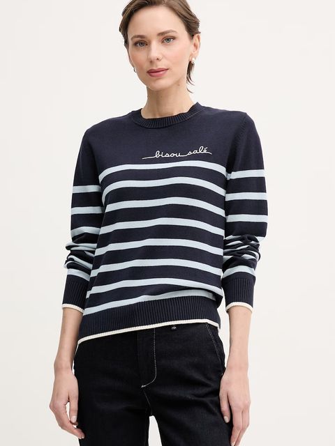 United Colors of Benetton sweter damski bawełniany - zdjęcie produktu nr 2