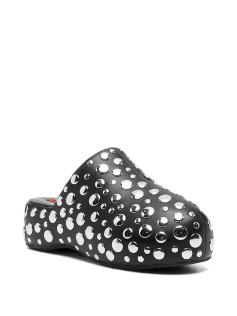 Simon Miller Studded Bubble Clogs - Black