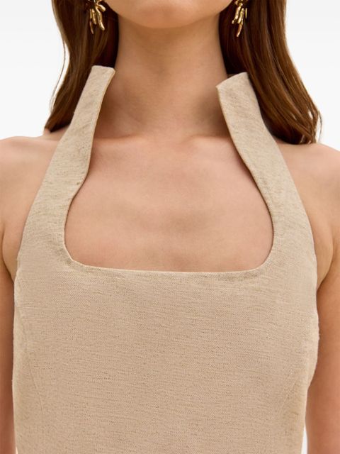 Cult Gaia Akaia mini dress - Neutrals