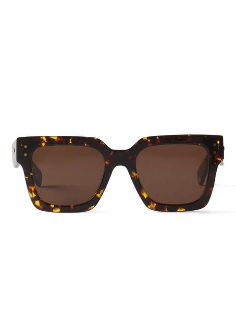 Lanvin square-frame sunglasses - Brown - zdjęcie produktu nr 1