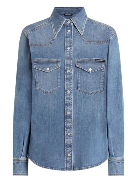 Dolce & Gabbana denim shirt - Blue - zdjęcie produktu nr 1