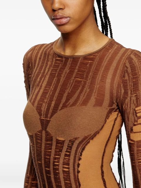 Diesel M-Calimera maxi dress - Brown