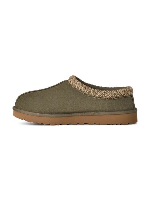 UGG kapcie zamszowe Tasman II kolor zielony 1174470.MSG