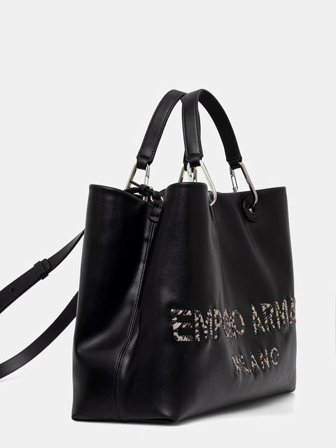 Emporio Armani torebka skórzana - zdjęcie produktu nr 1