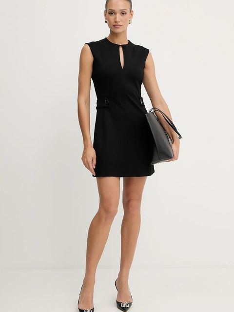 BOSS sukienka kolor czarny mini prosta 50543277 - zdjęcie produktu nr 2