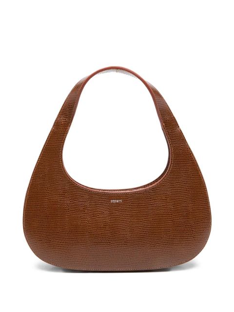 Coperni lizard-print Slim Swipe shoulder bag - Brown - zdjęcie produktu nr 1