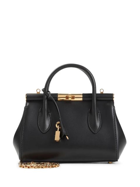 Dolce & Gabbana Mini Marlene Day leather tote bag - Black - zdjęcie produktu nr 1