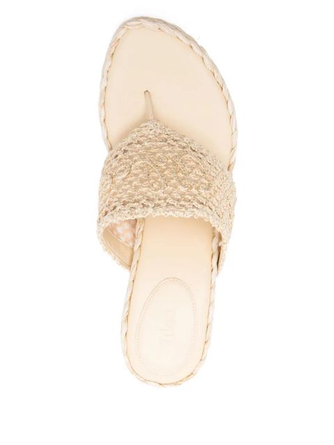 Chloé 95mm Isla sandals - Neutrals - zdjęcie produktu nr 2