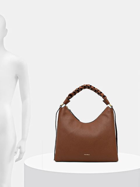 Coccinelle torebka skórzana kolor brązowy E1 M50 13 02 01