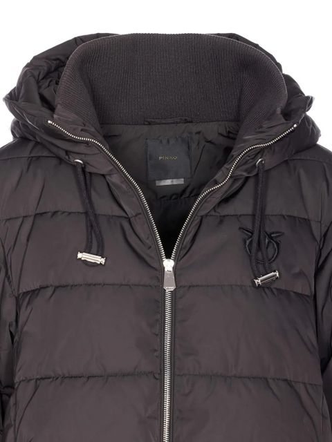 PINKO hooded puffer jacket - Grey