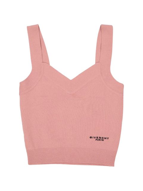Givenchy V-neck sleeveless top - Pink