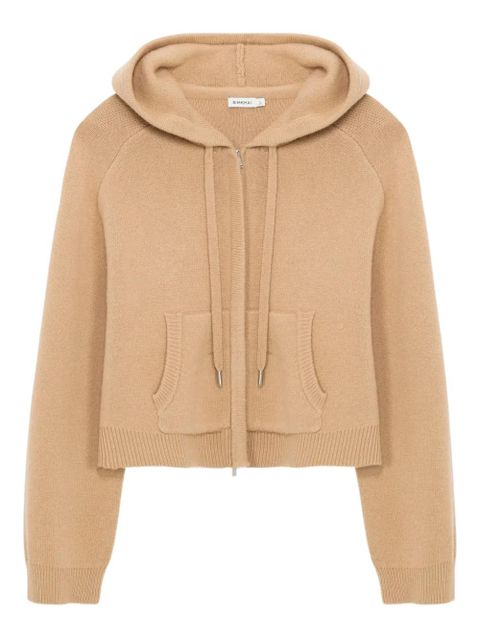 Simkhai zip-front hoodie - Brown - zdjęcie produktu nr 1