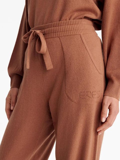 ERES knitted track pants - Brown
