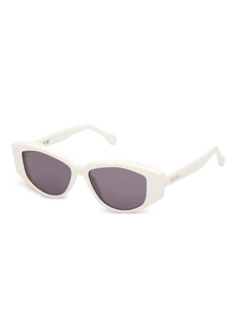 Max Mara Eyewear geometric-framed sunglasses - White - zdjęcie produktu nr 1