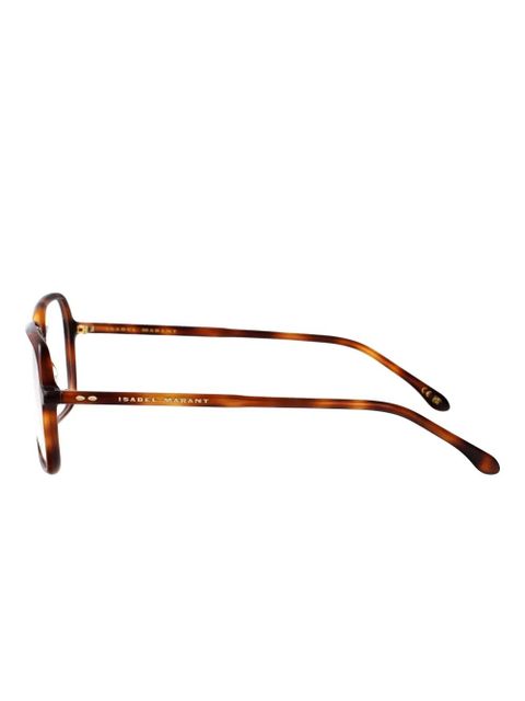 Isabel Marant Eyewear square-frame glasses - Brown