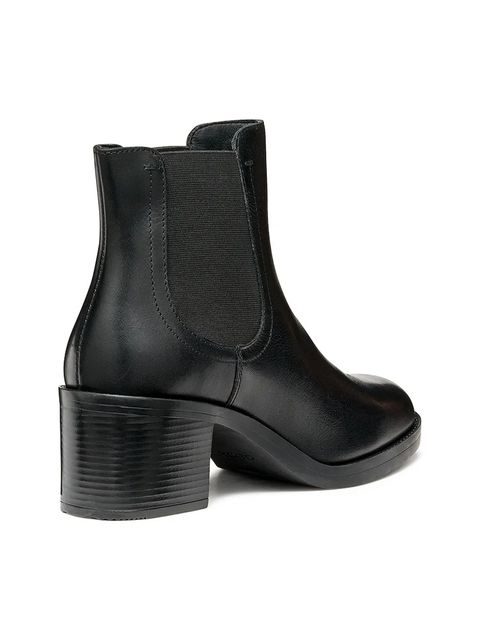 Geox sztyblety D SERILDA 60 damskie kolor czarny na słupku D56XXF 00043 C9999