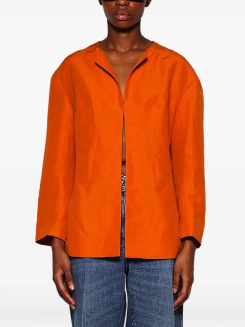Givenchy open-front blouse - Orange