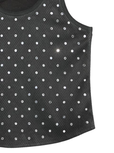 PINKO studded tank top - Black