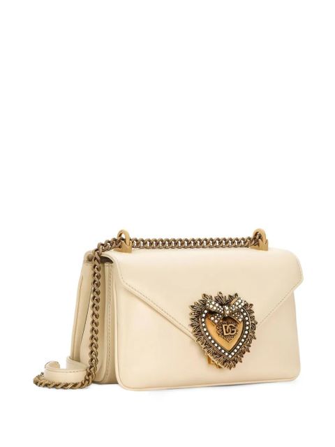 Dolce & Gabbana medium Devotion leather crossbody bag - Neutrals - zdjęcie produktu nr 2